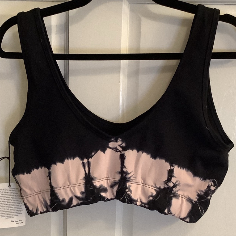 Electric & Rose sports bra a L Black & Pink